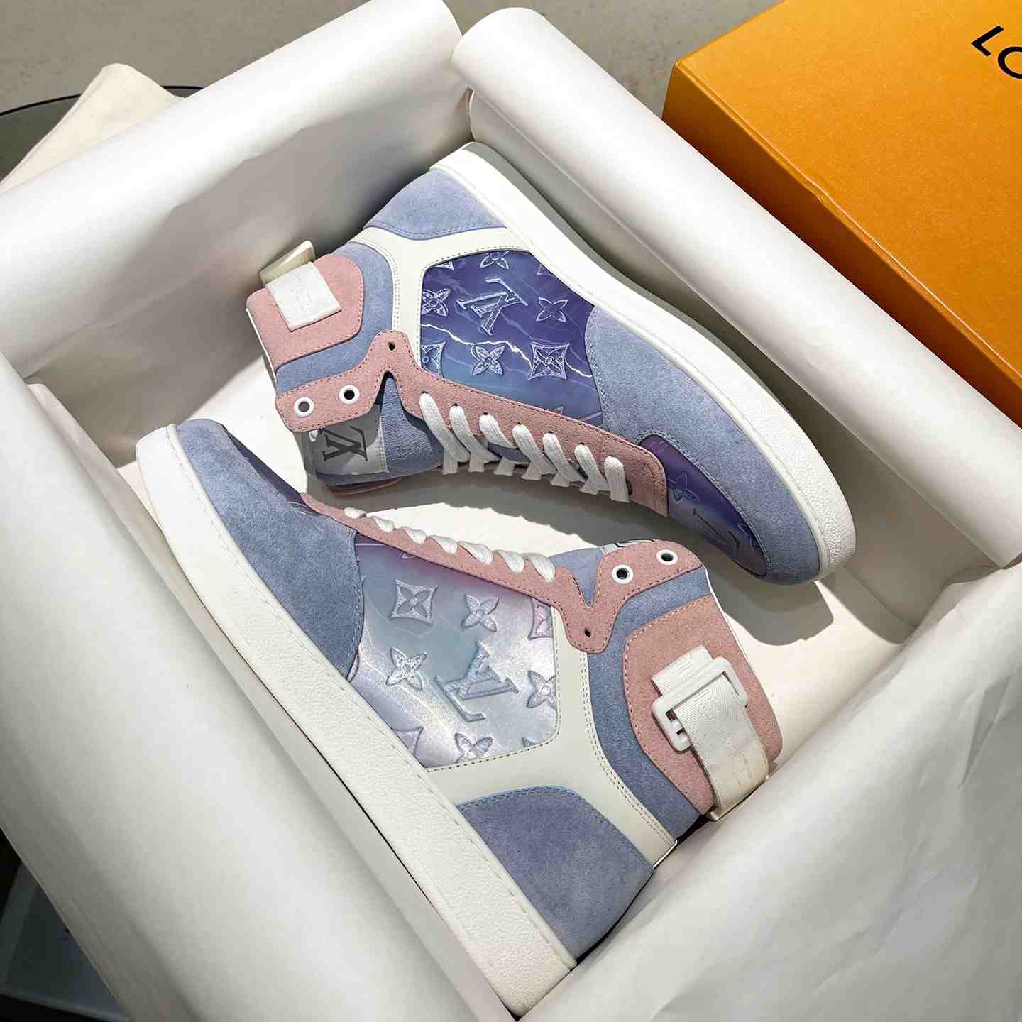 Louis Vuitton Rivoli Sneaker Boot     - PerfectKickZ