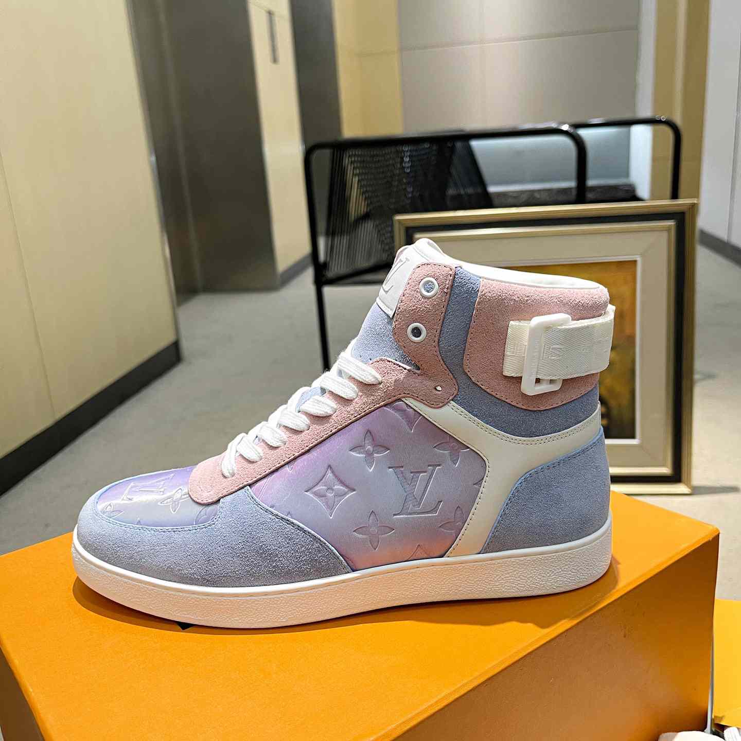Louis Vuitton Rivoli Sneaker Boot     - PerfectKickZ