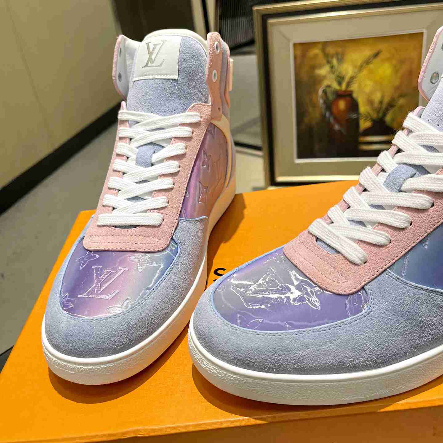 Louis Vuitton Rivoli Sneaker Boot     - PerfectKickZ