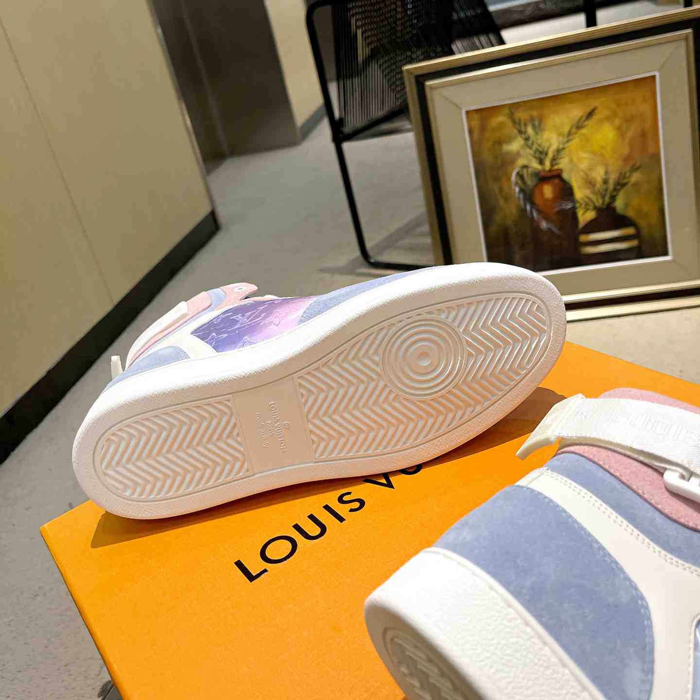 Louis Vuitton Rivoli Sneaker Boot     - PerfectKickZ