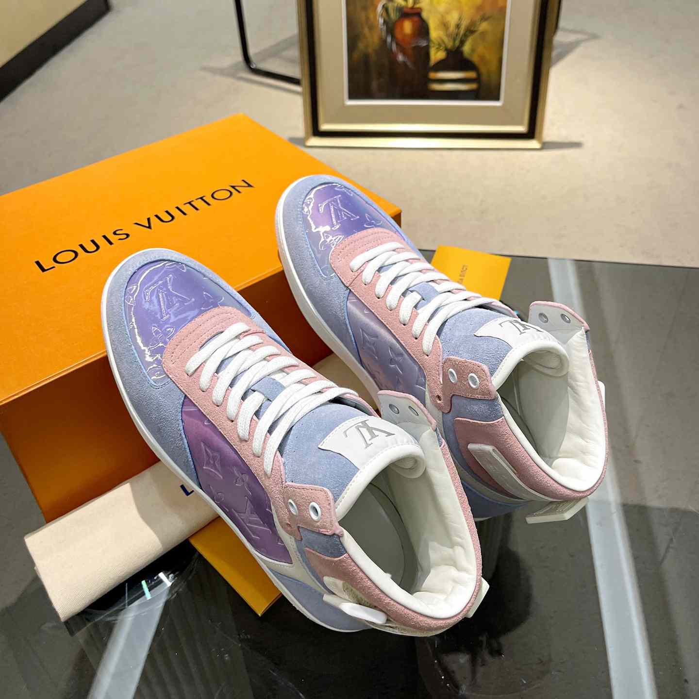 Louis Vuitton Rivoli Sneaker Boot     - PerfectKickZ