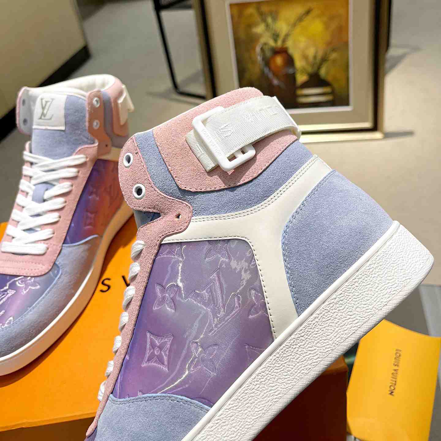 Louis Vuitton Rivoli Sneaker Boot     - PerfectKickZ