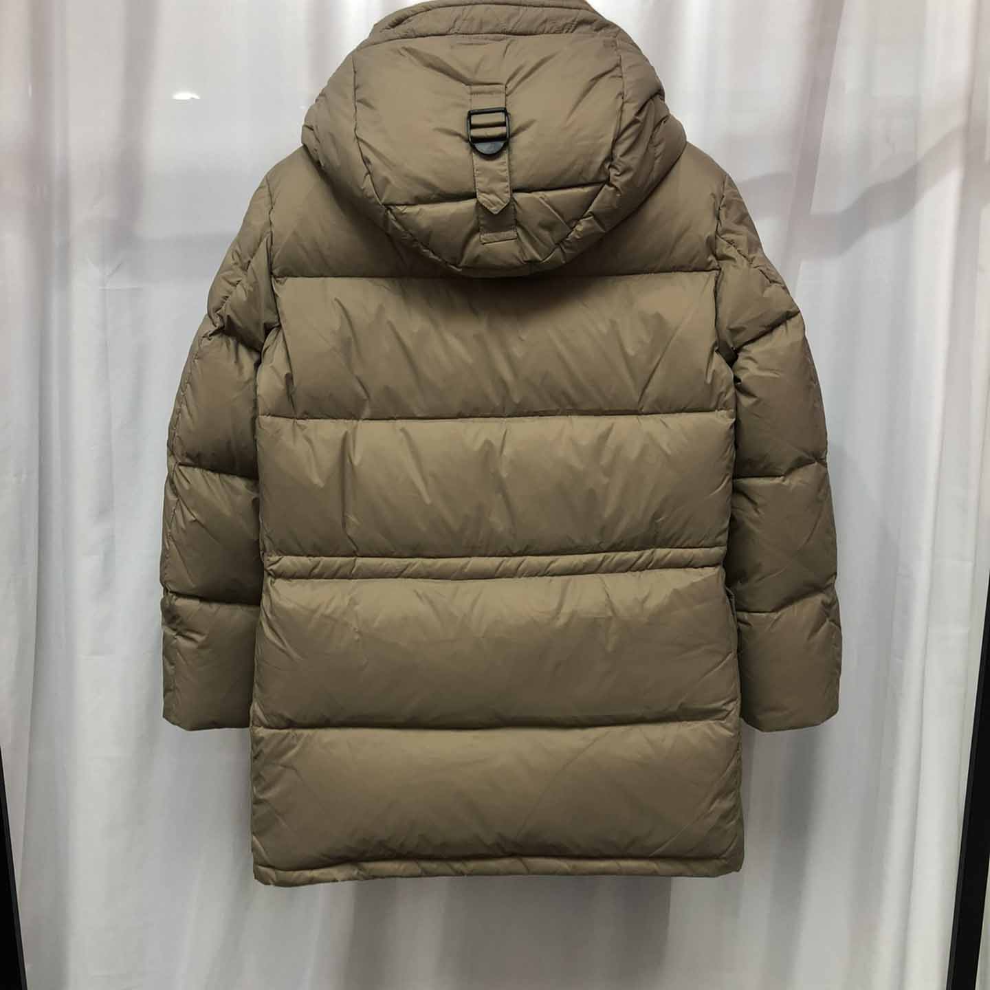 Burberry Logo Appliqué Nylon Puffer Coat - PerfectKickZ