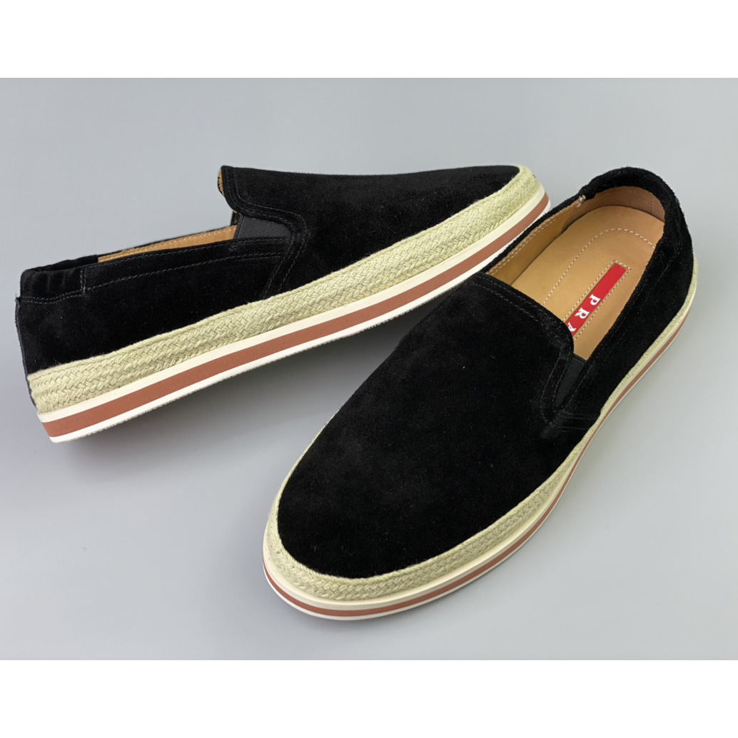 Prada Male Loafers - PerfectKickZ