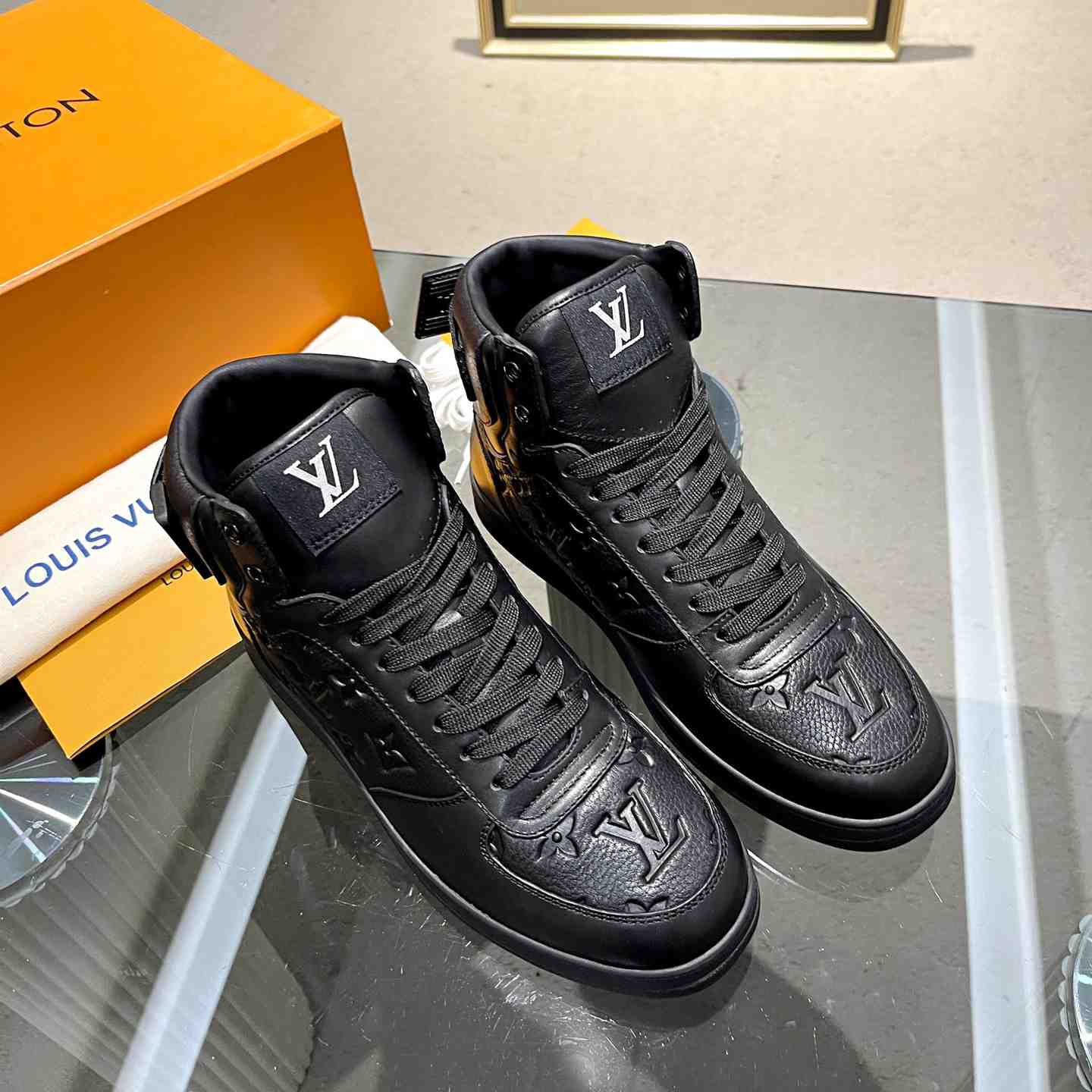 Louis Vuitton Rivoli Sneaker Boot     - PerfectKickZ