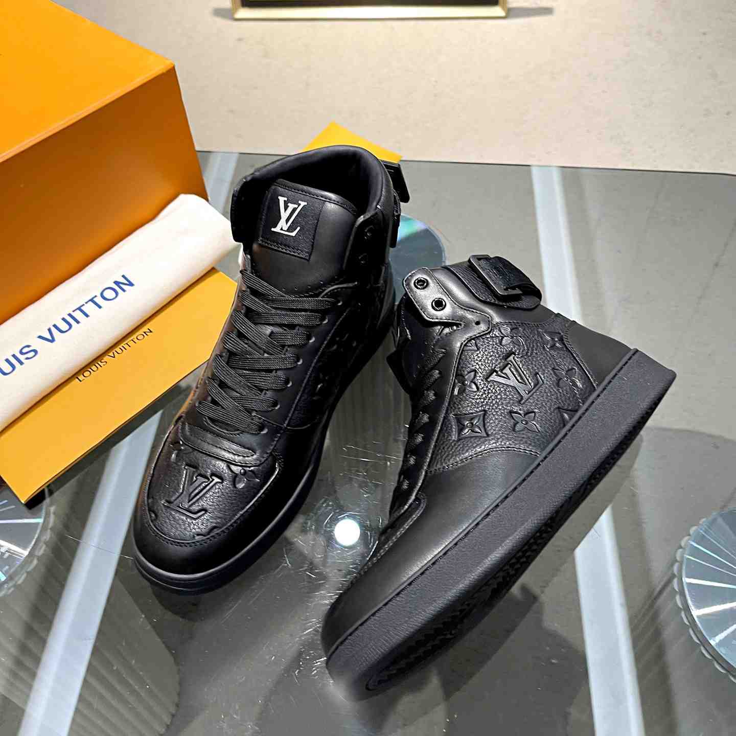 Louis Vuitton Rivoli Sneaker Boot     - PerfectKickZ