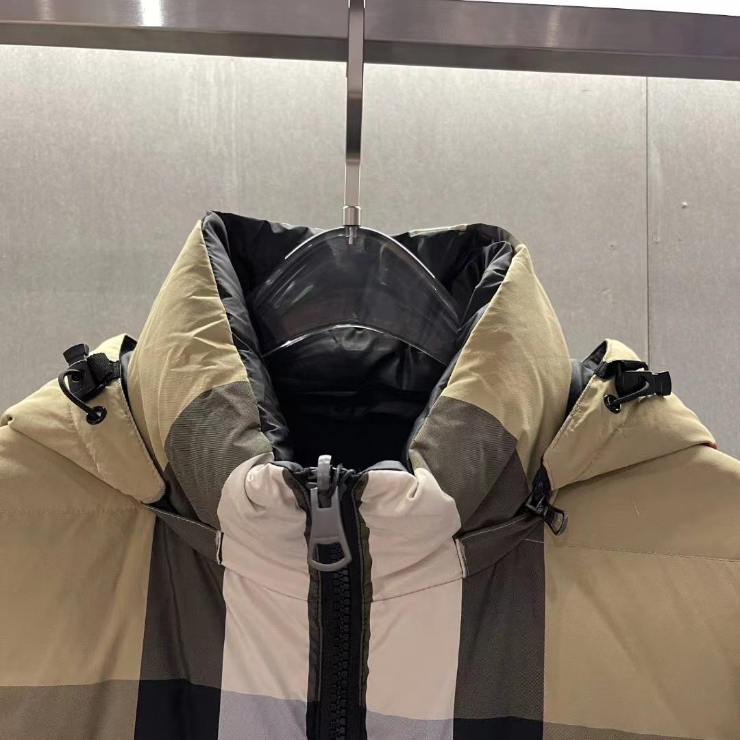 Burberry Reversible Exaggerated Check Nylon Puffer Jacket - PerfectKickZ
