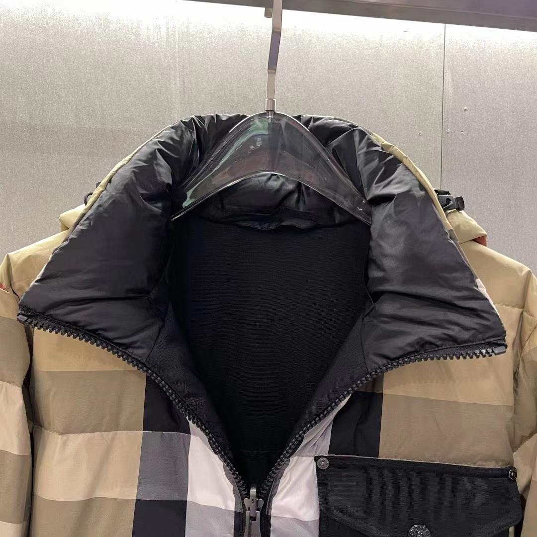 Burberry Reversible Exaggerated Check Nylon Puffer Jacket - PerfectKickZ