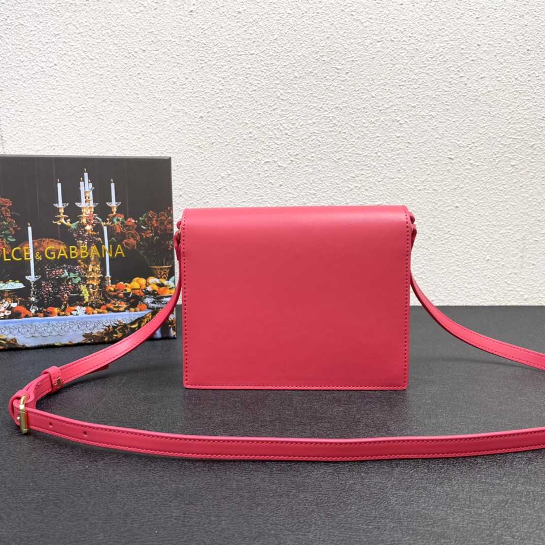 Dolce & Gabbana Calfskin DG Logo Crossbody Bag(20-16-5cm) - PerfectKickZ