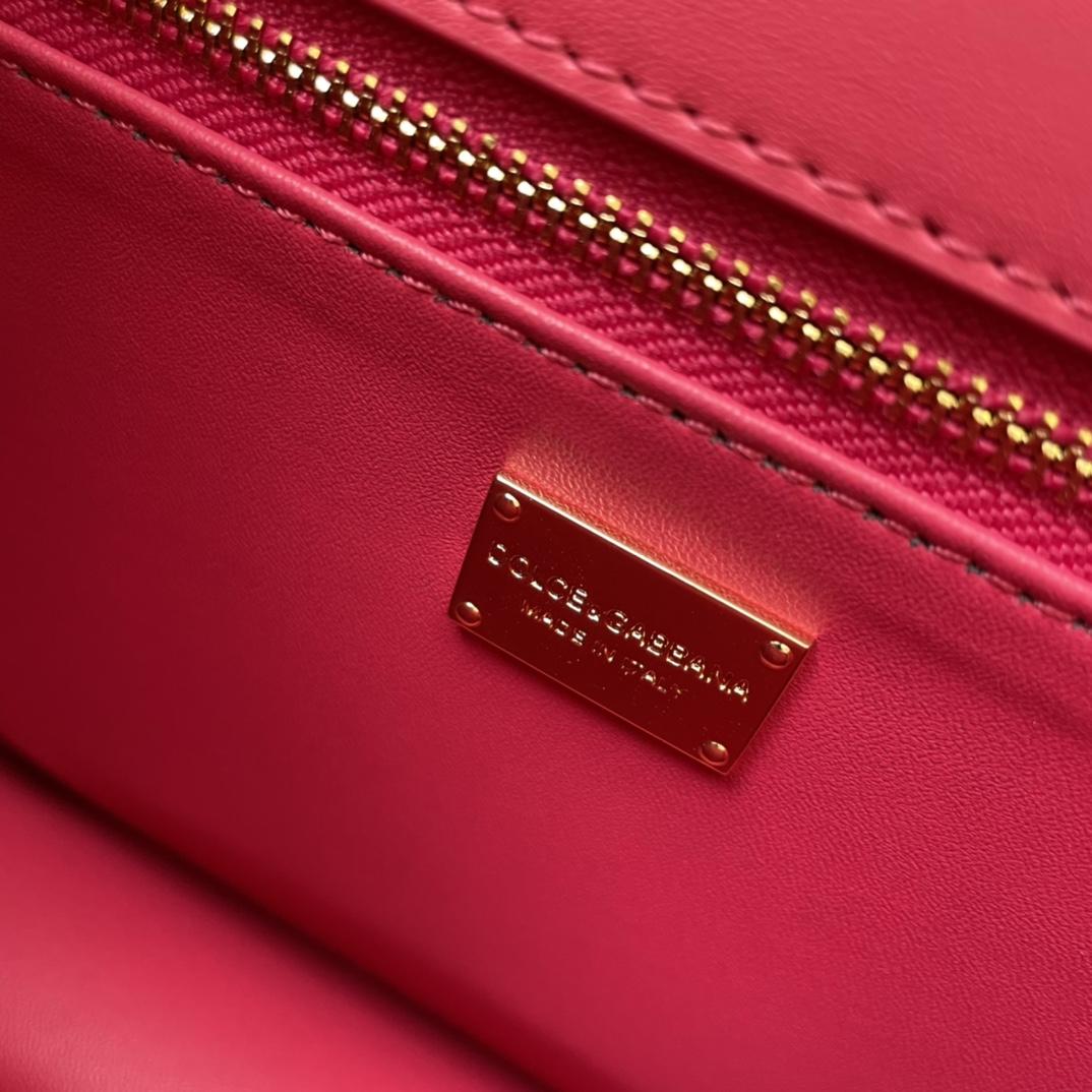 Dolce & Gabbana Calfskin DG Logo Crossbody Bag(20-16-5cm) - PerfectKickZ