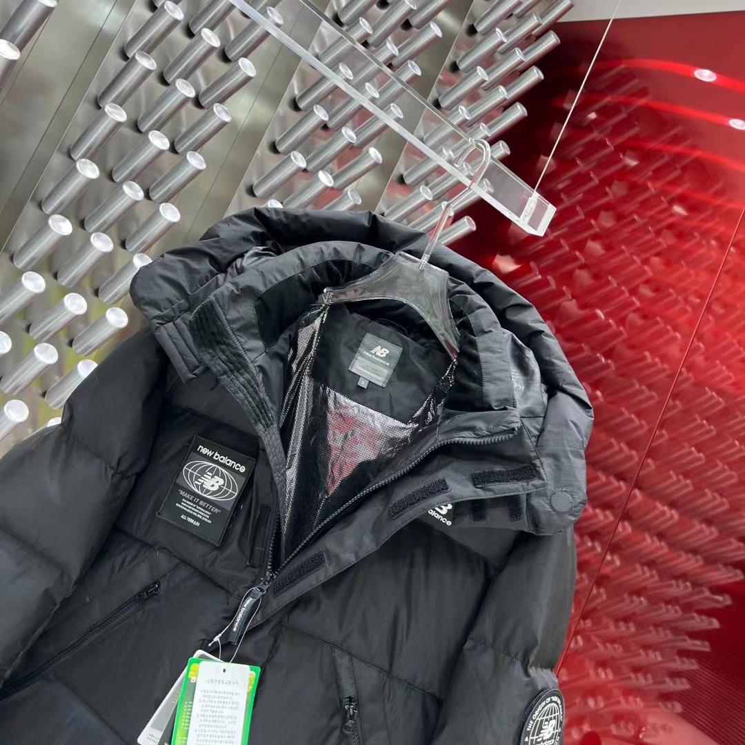 New Balance Hooded Puffer Short Down Jacket - PerfectKickZ
