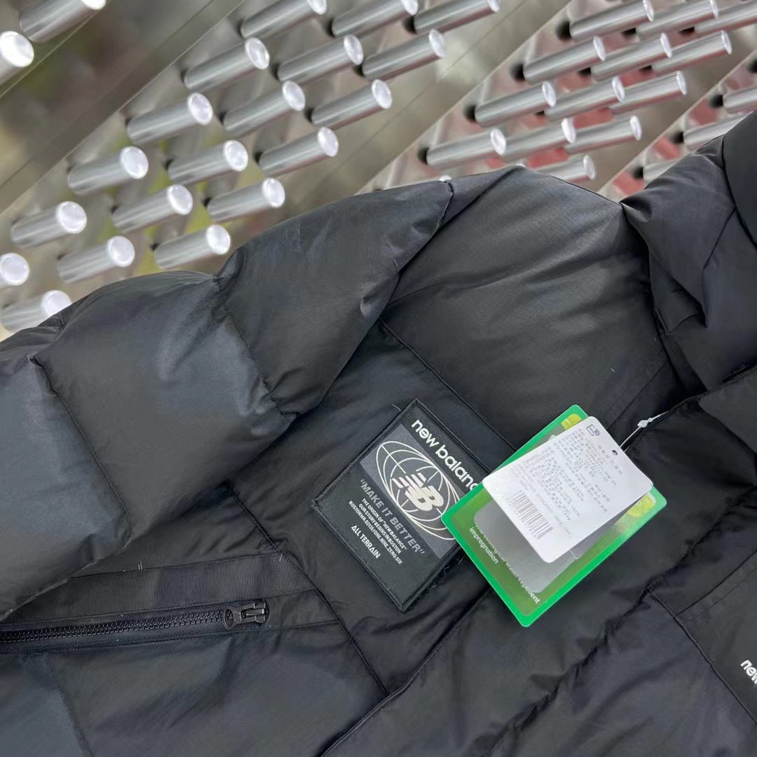 New Balance Hooded Puffer Short Down Jacket - PerfectKickZ