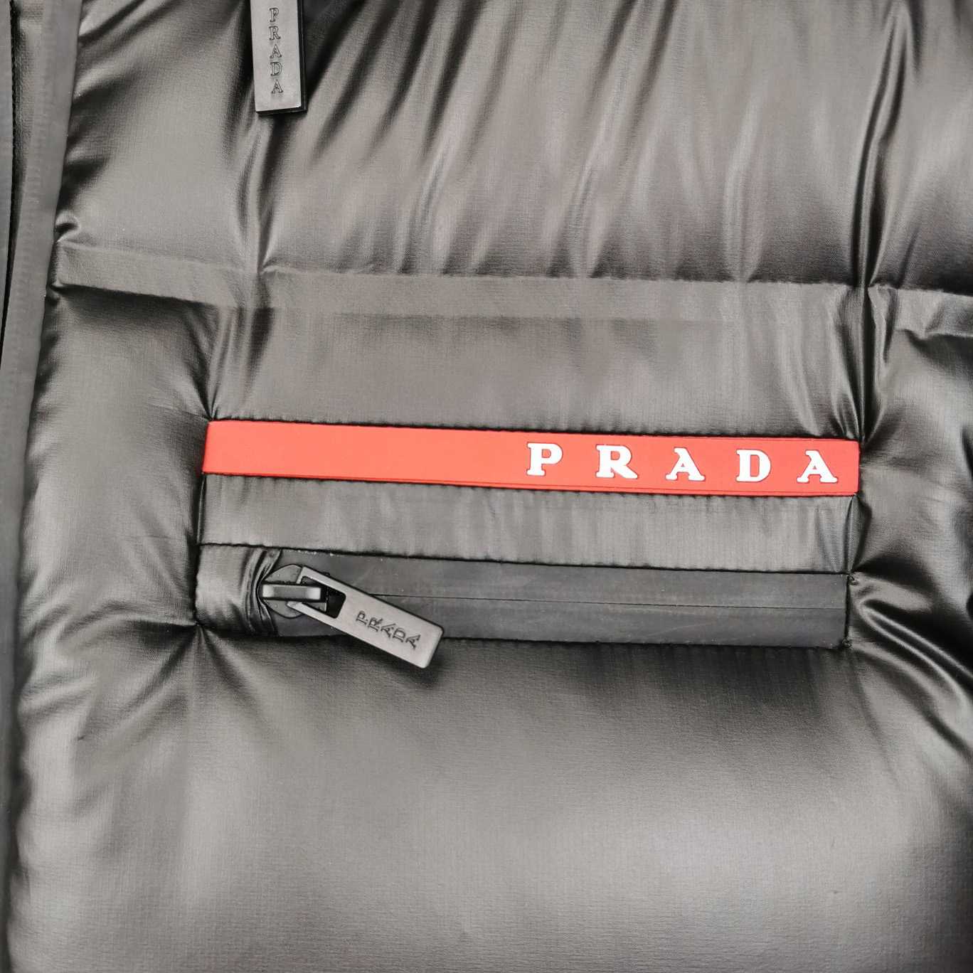 Prada Light Nylon Hooded Puffer Jacket - PerfectKickZ