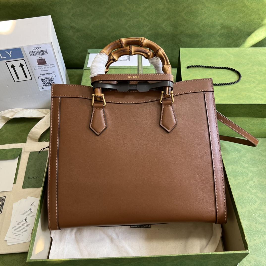 Gucci Diana Medium Top Handle Bag(35-30-14cm) - PerfectKickZ