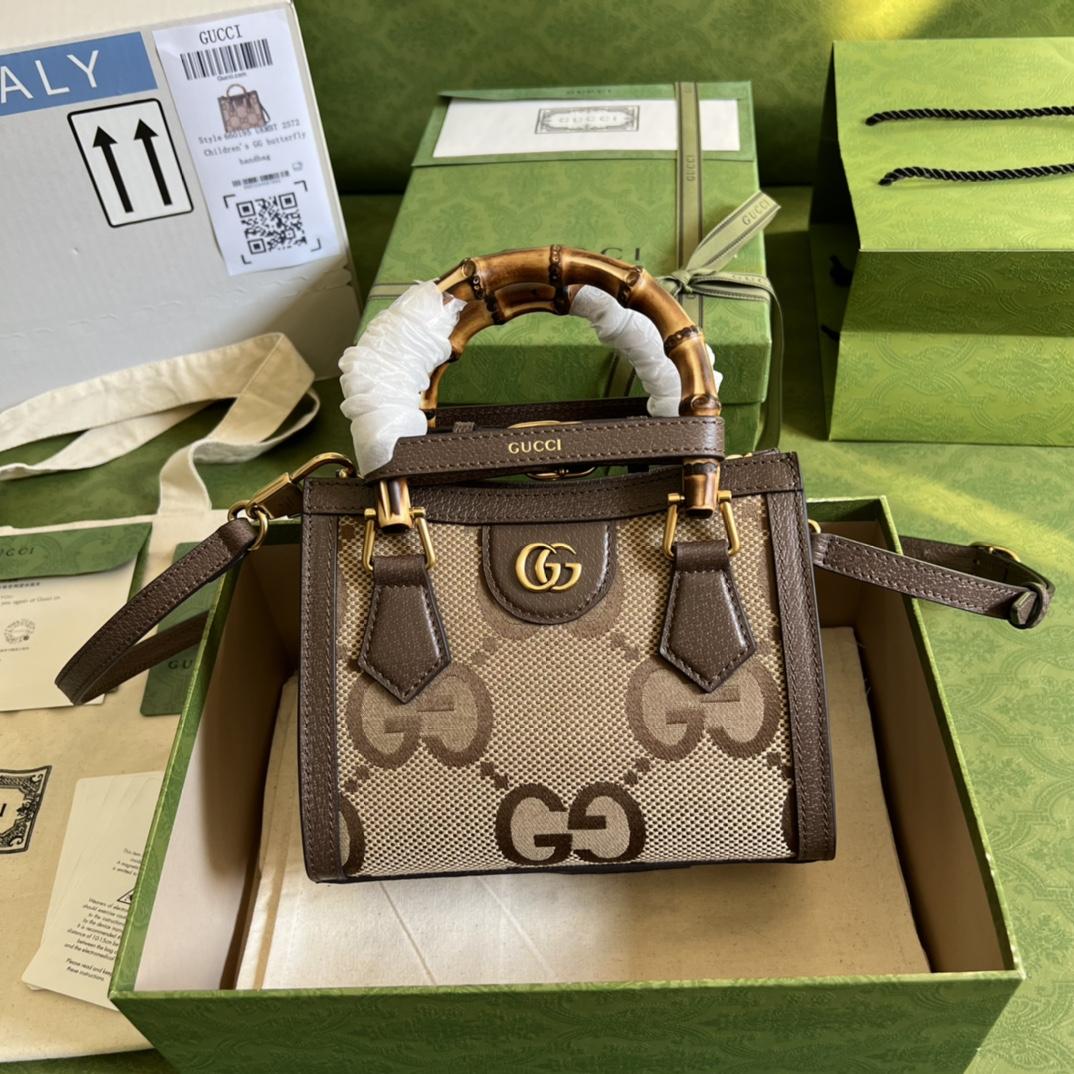 Gucci GG Diana Tote Bag（20-16-10CM） - PerfectKickZ