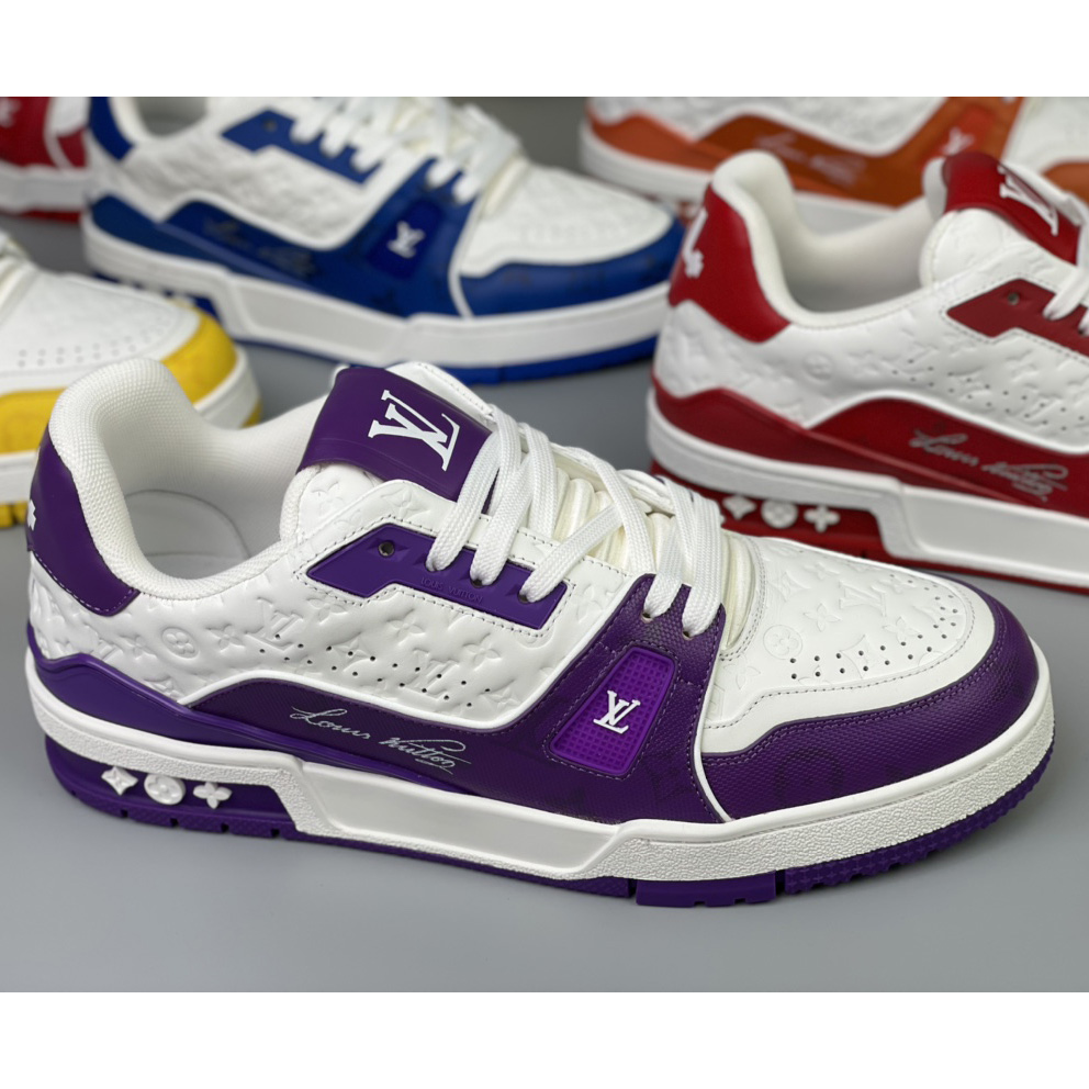 Louis Vuitton Trainer Sneaker (Upon UK Size) - PerfectKickZ