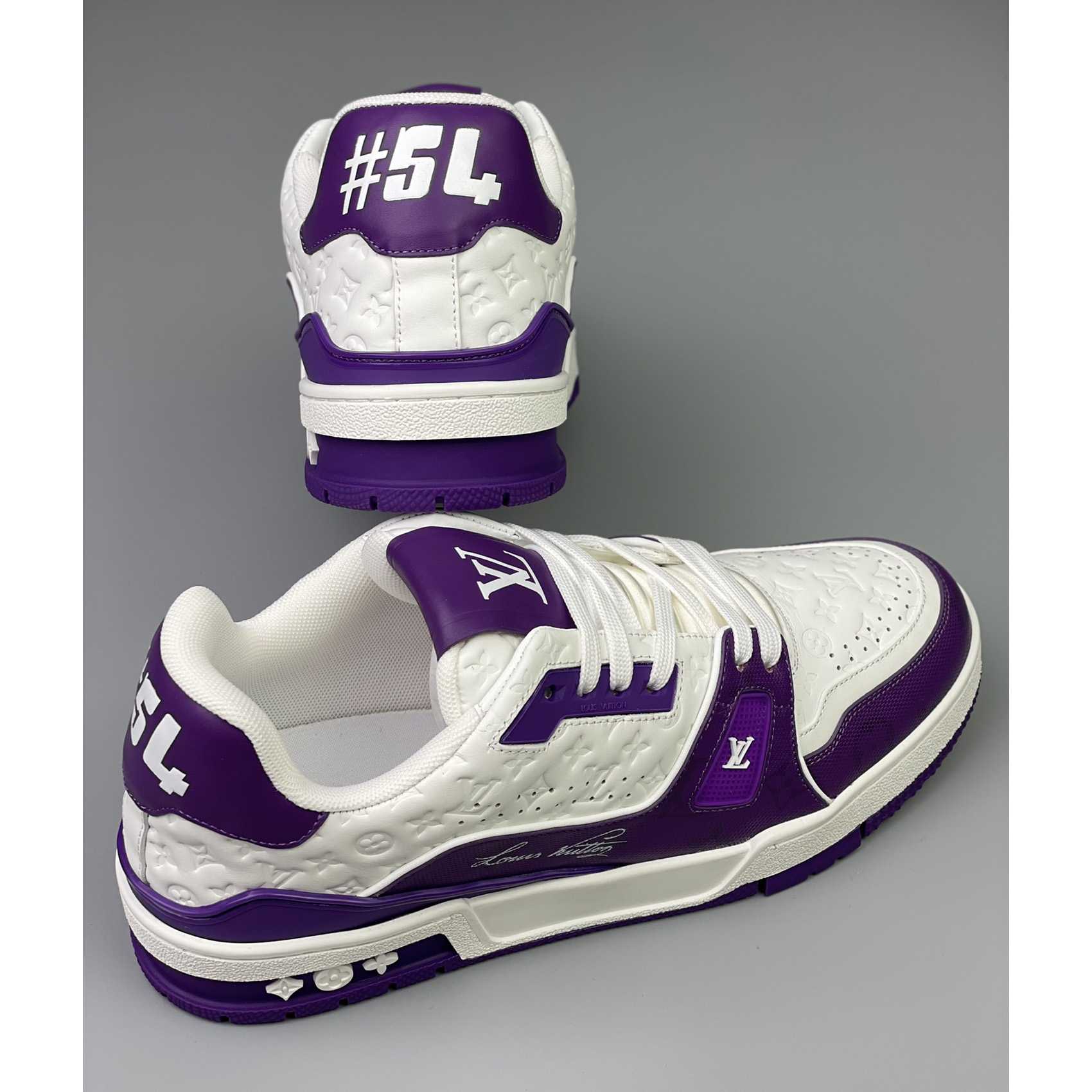 Louis Vuitton Trainer Sneaker (Upon UK Size) - PerfectKickZ