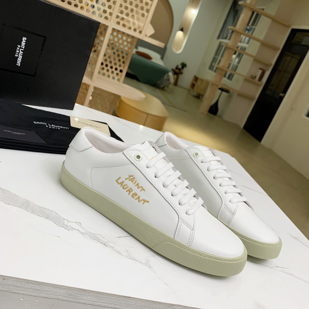 Saint Laurent Andie Low-Top Sneakers - PerfectKickZ