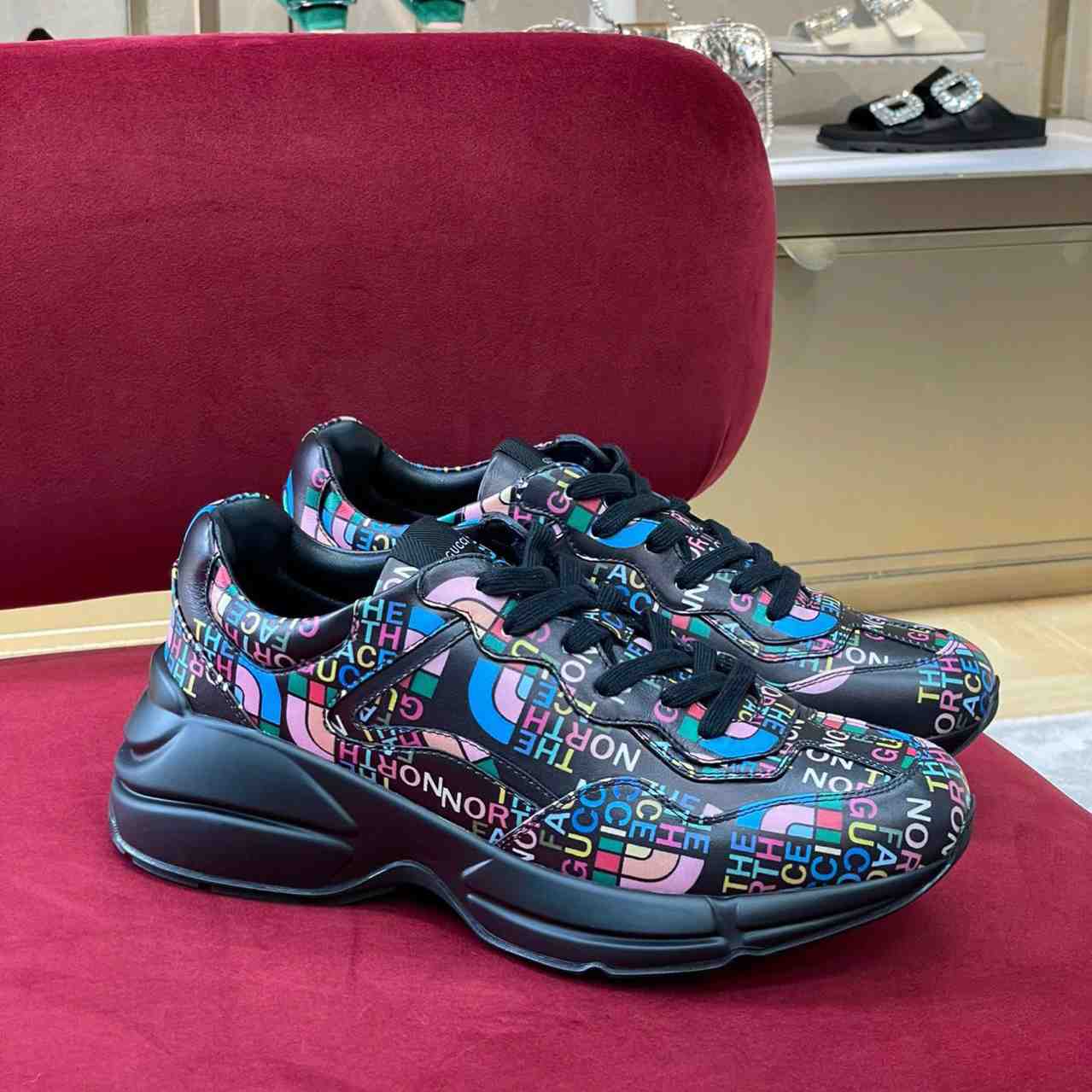 The North Face x Gucci Rhyton Sneaker - PerfectKickZ