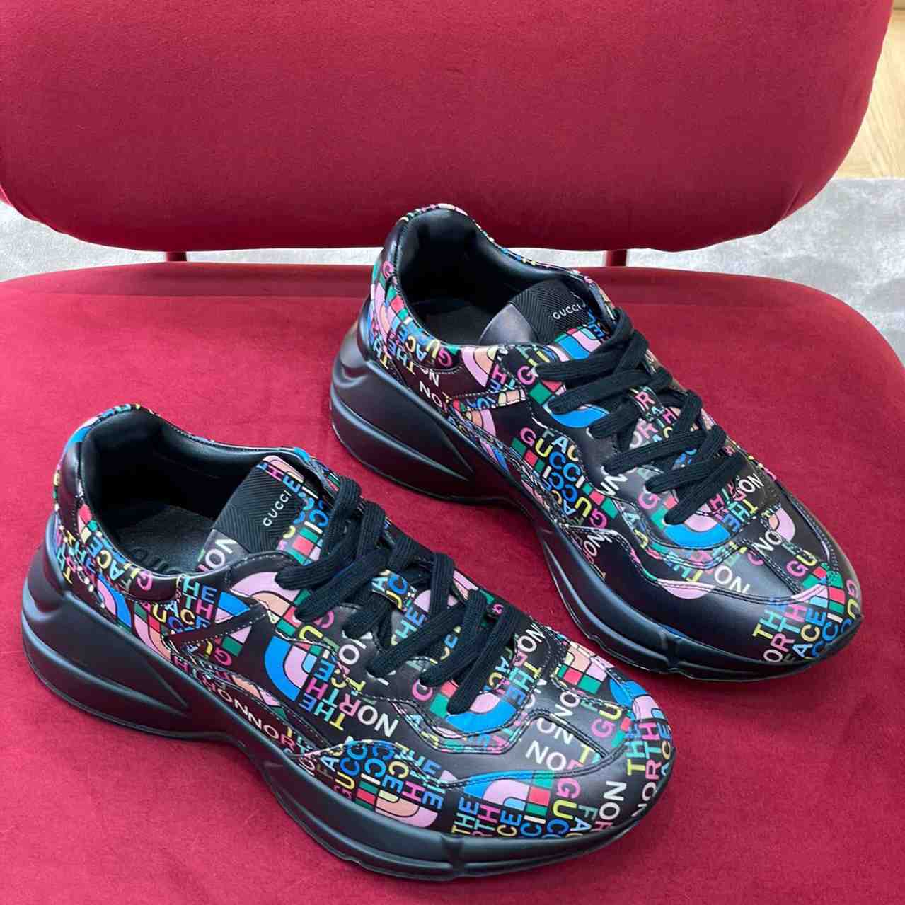The North Face x Gucci Rhyton Sneaker - 