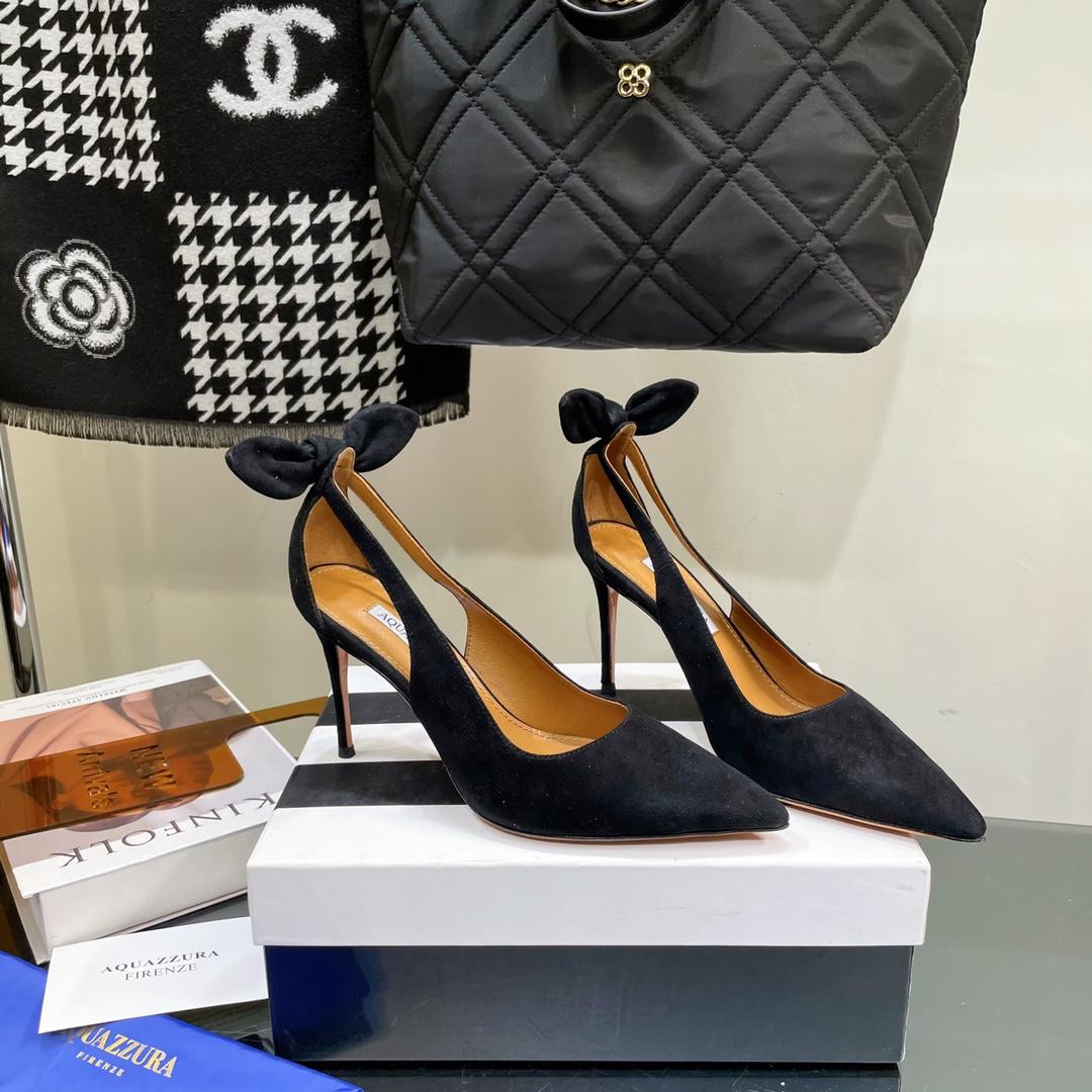 Aquazzura Gatsby Bow Tie Pump  - PerfectKickZ