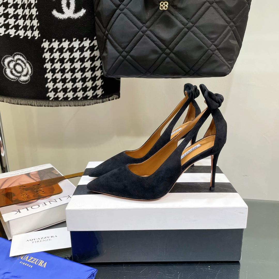 Aquazzura Gatsby Bow Tie Pump  - PerfectKickZ