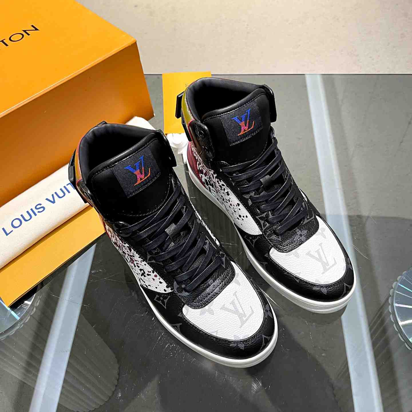 Louis Vuitton Rivoli Sneaker Boot     - PerfectKickZ