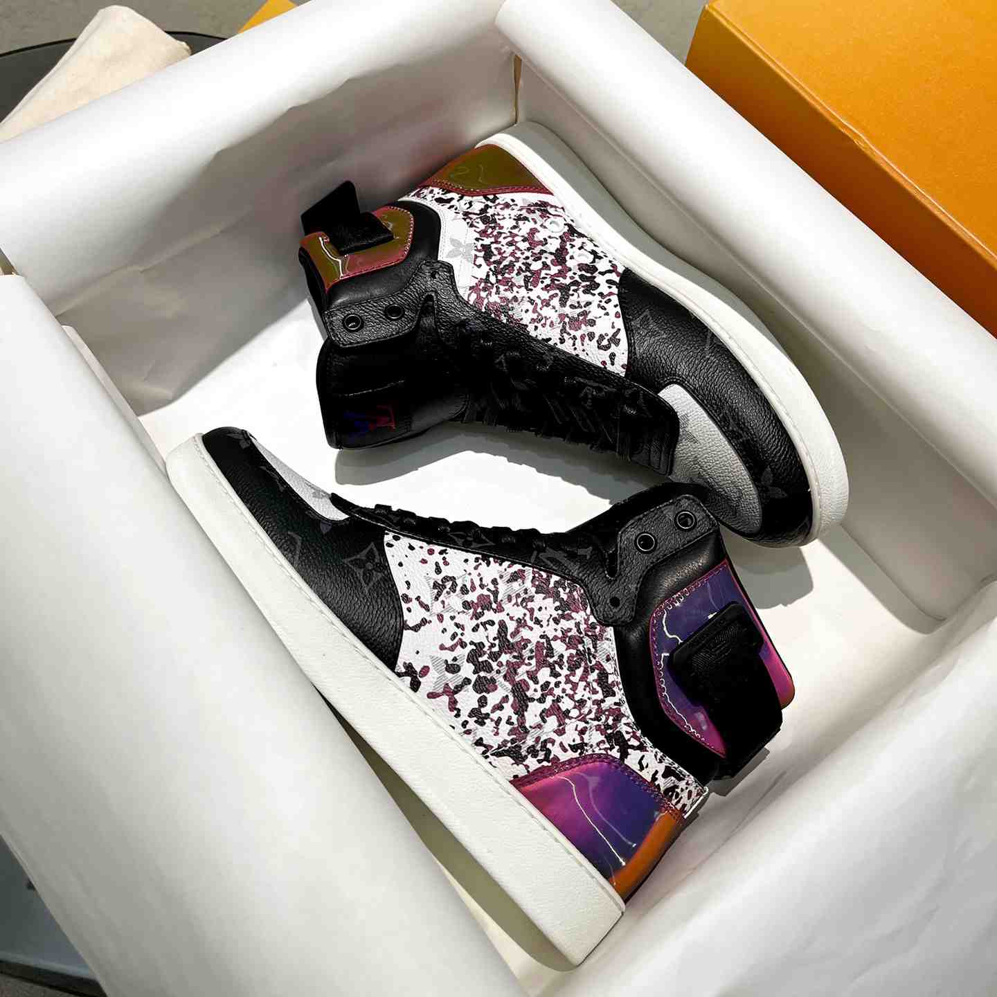 Louis Vuitton Rivoli Sneaker Boot     - PerfectKickZ