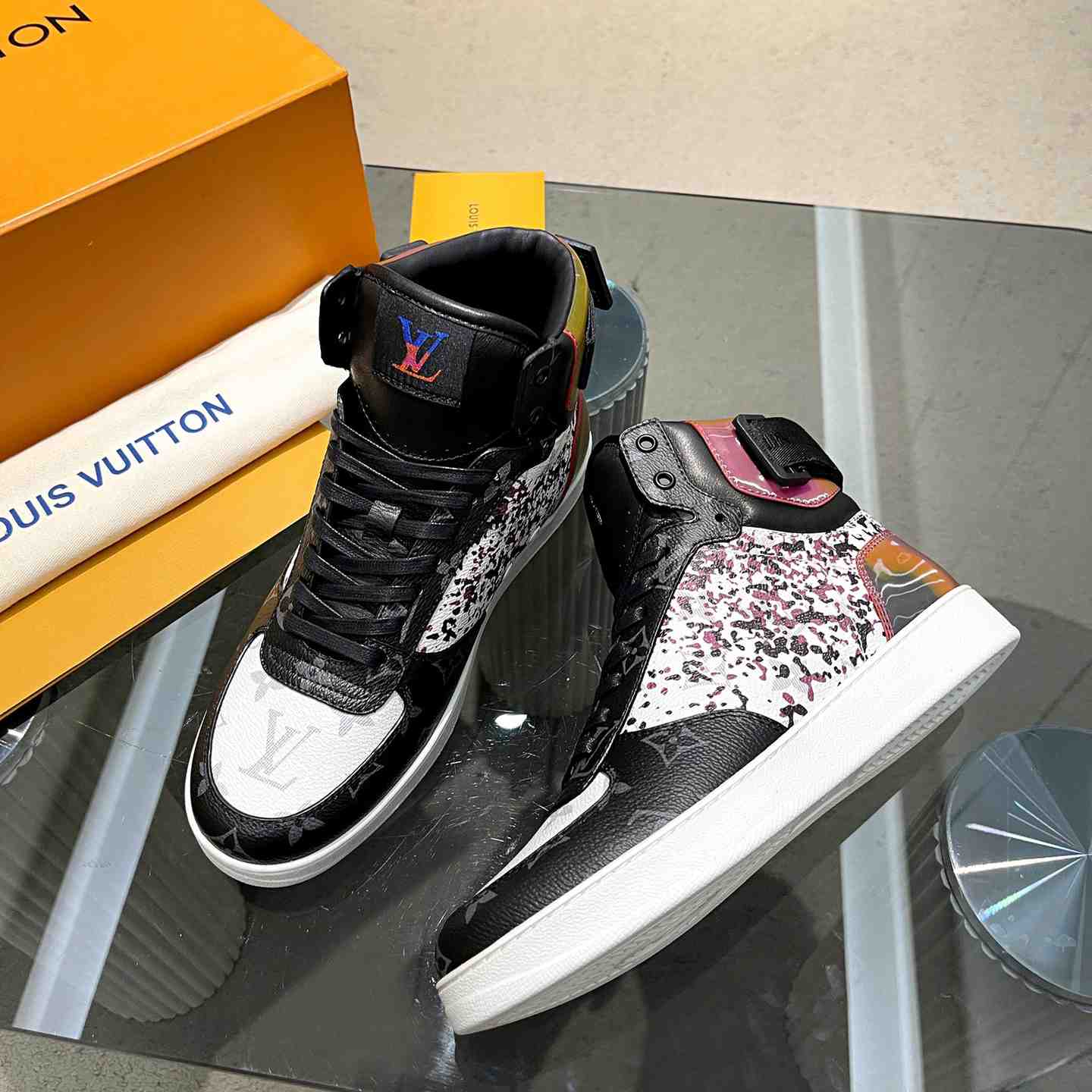 Louis Vuitton Rivoli Sneaker Boot     - PerfectKickZ