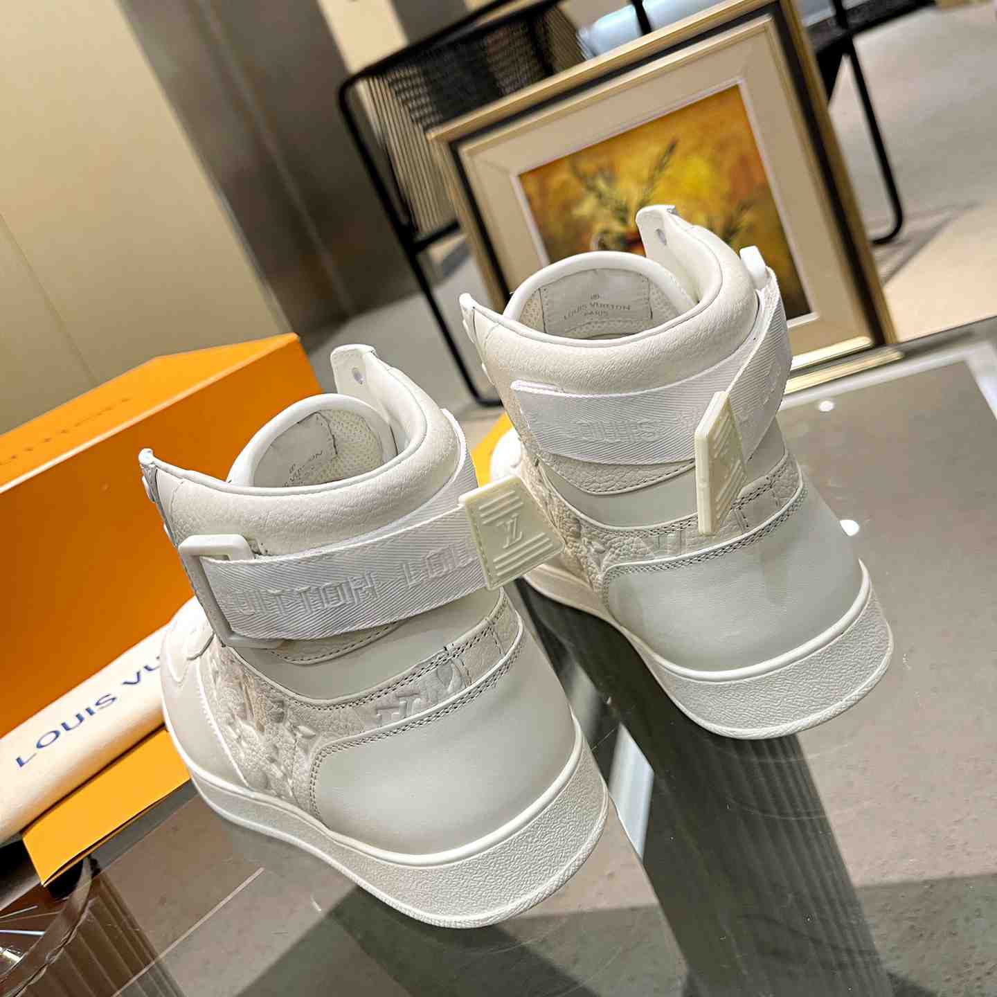 Louis Vuitton Rivoli Sneaker Boot     - PerfectKickZ
