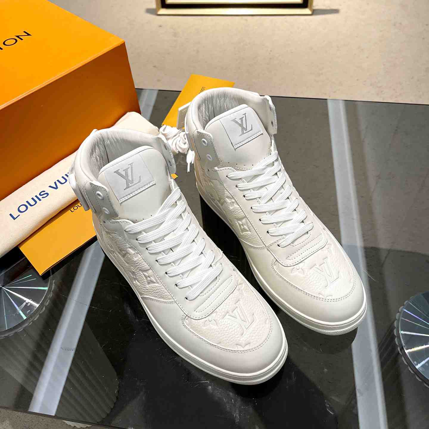 Louis Vuitton Rivoli Sneaker Boot     - PerfectKickZ