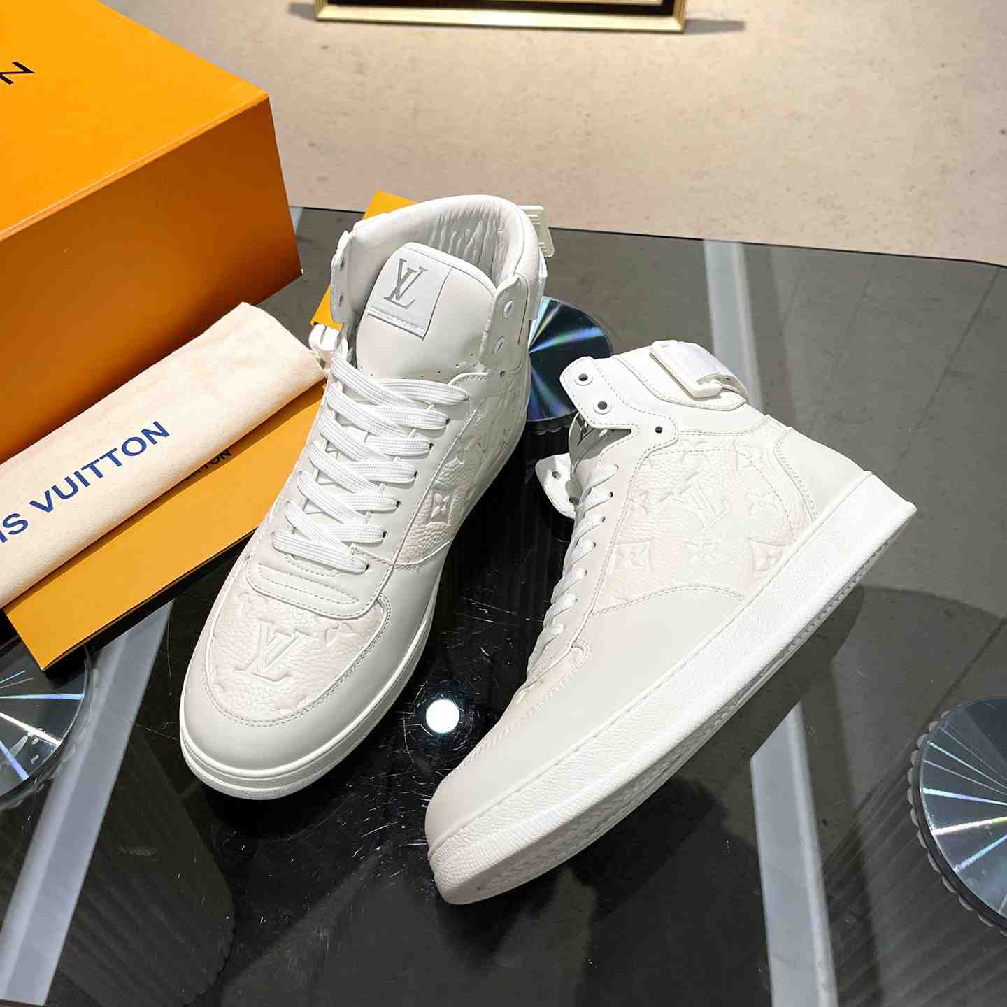 Louis Vuitton Rivoli Sneaker Boot     - PerfectKickZ