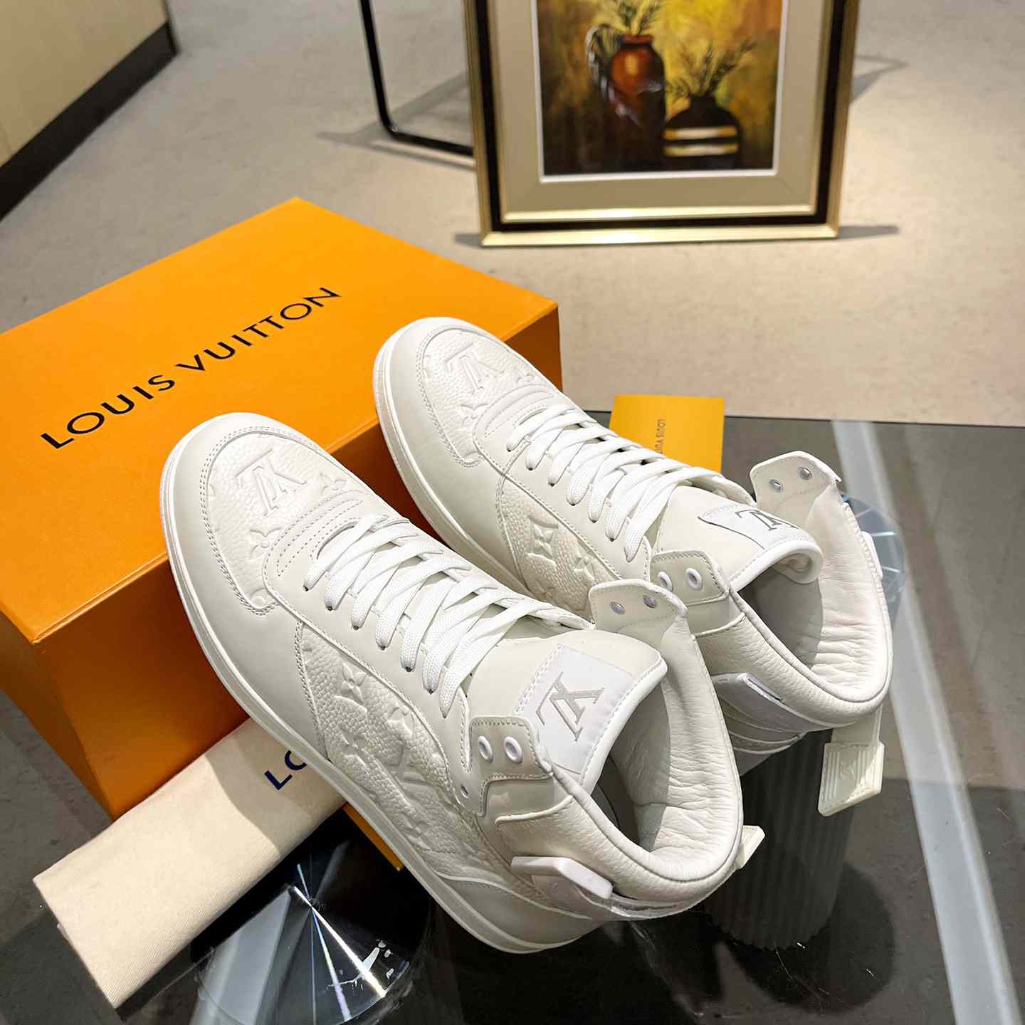 Louis Vuitton Rivoli Sneaker Boot     - PerfectKickZ