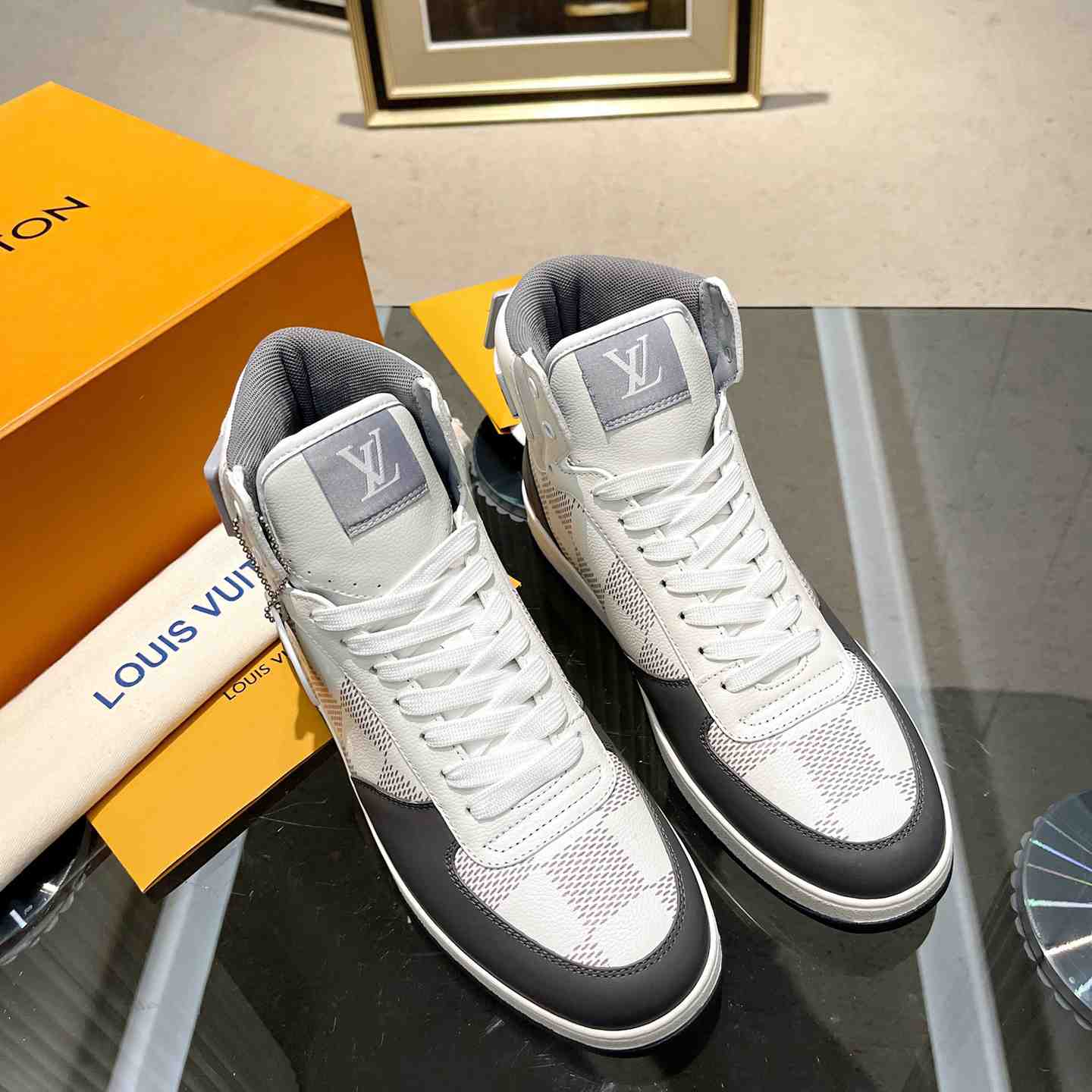Louis Vuitton Rivoli Sneaker Boot     - PerfectKickZ