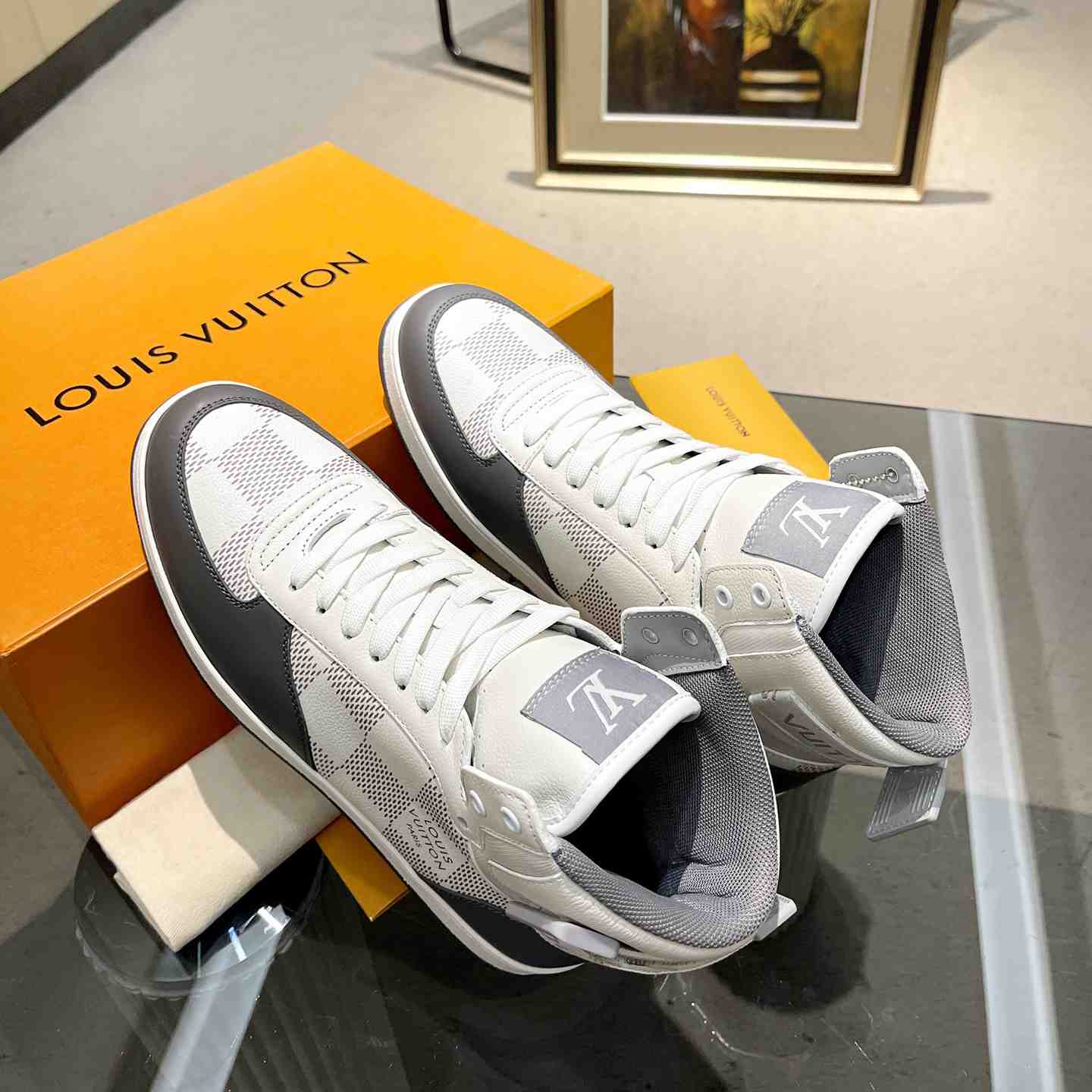 Louis Vuitton Rivoli Sneaker Boot     - PerfectKickZ