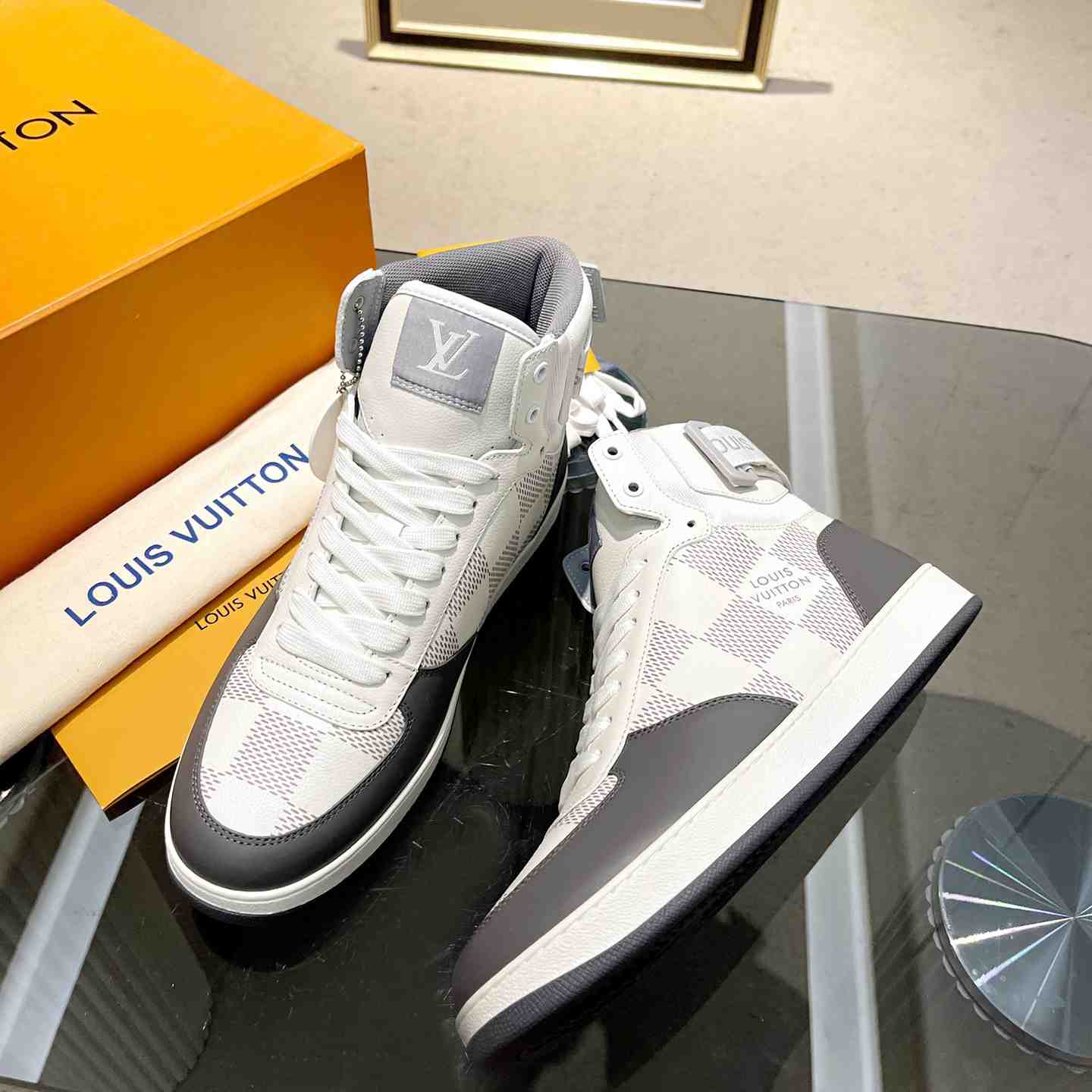 Louis Vuitton Rivoli Sneaker Boot     - PerfectKickZ