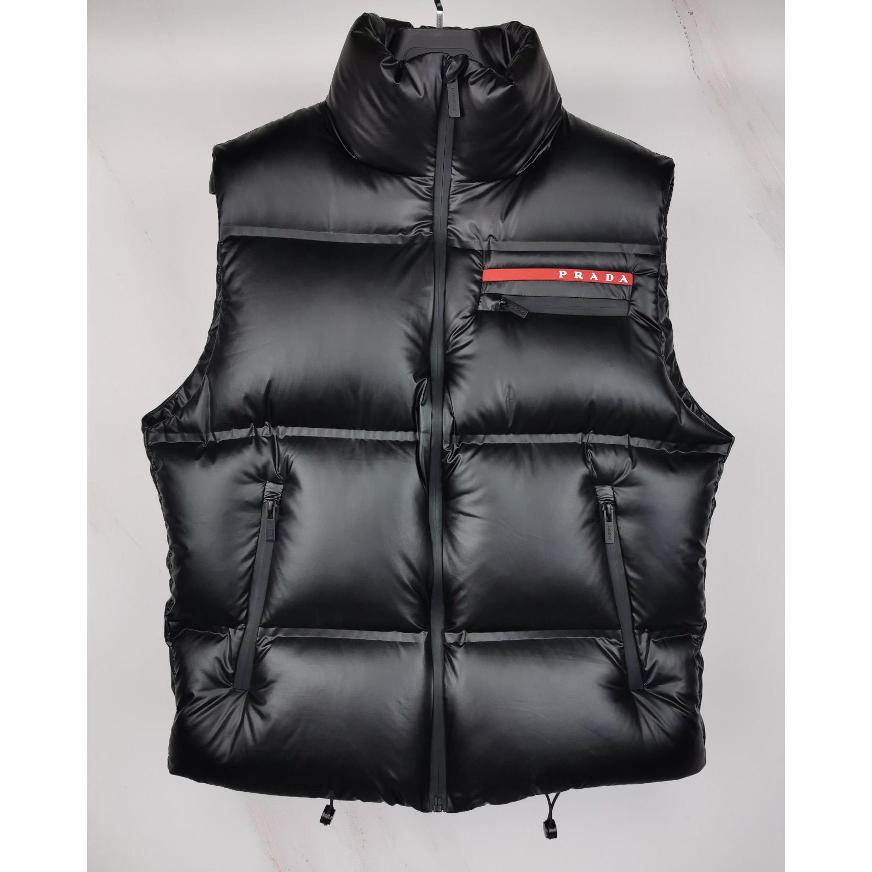 Prada Light Nylon Down Vest - PerfectKickZ