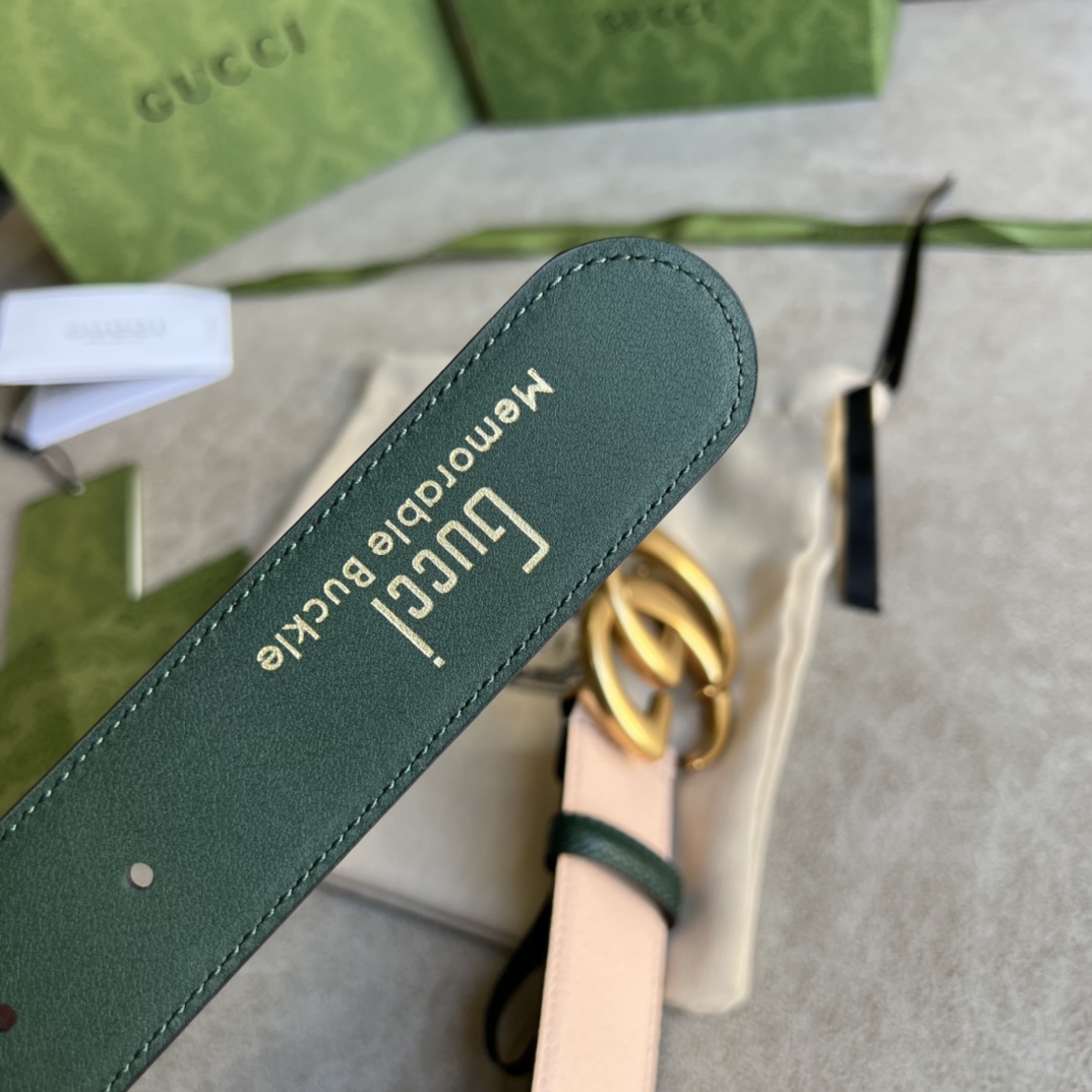 Gucci Belt With Double G - PerfectKickZ