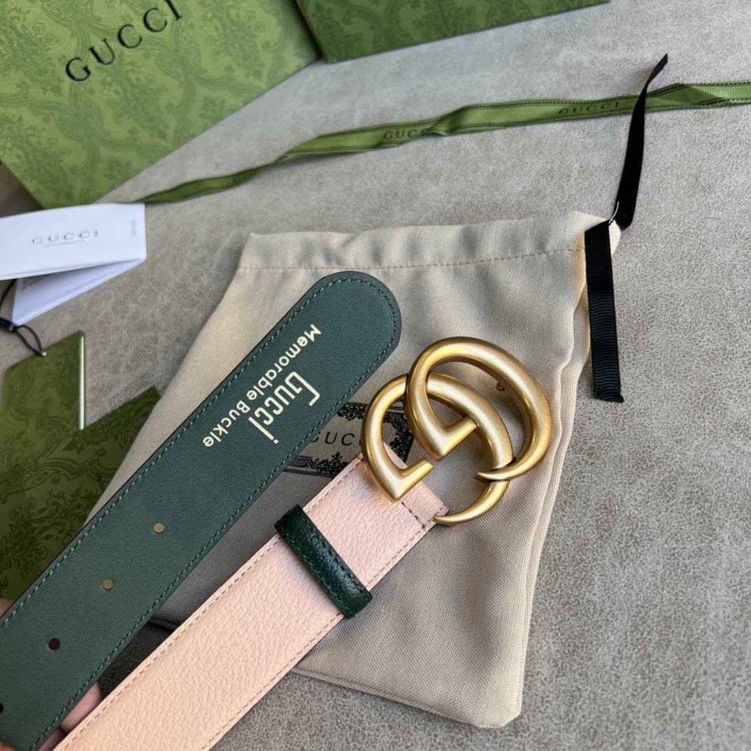 Gucci Belt With Double G - PerfectKickZ