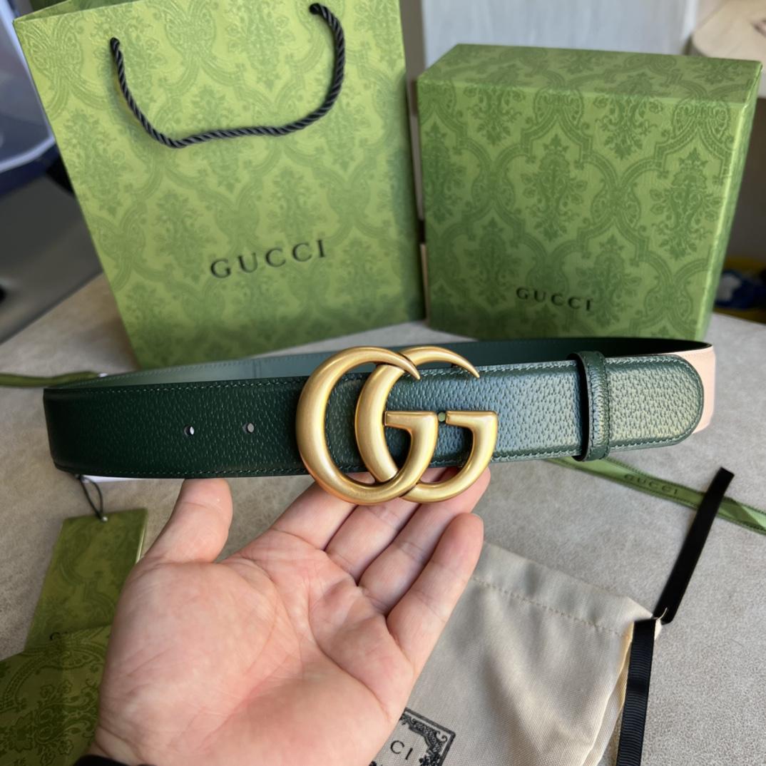 Gucci Belt With Double G - PerfectKickZ