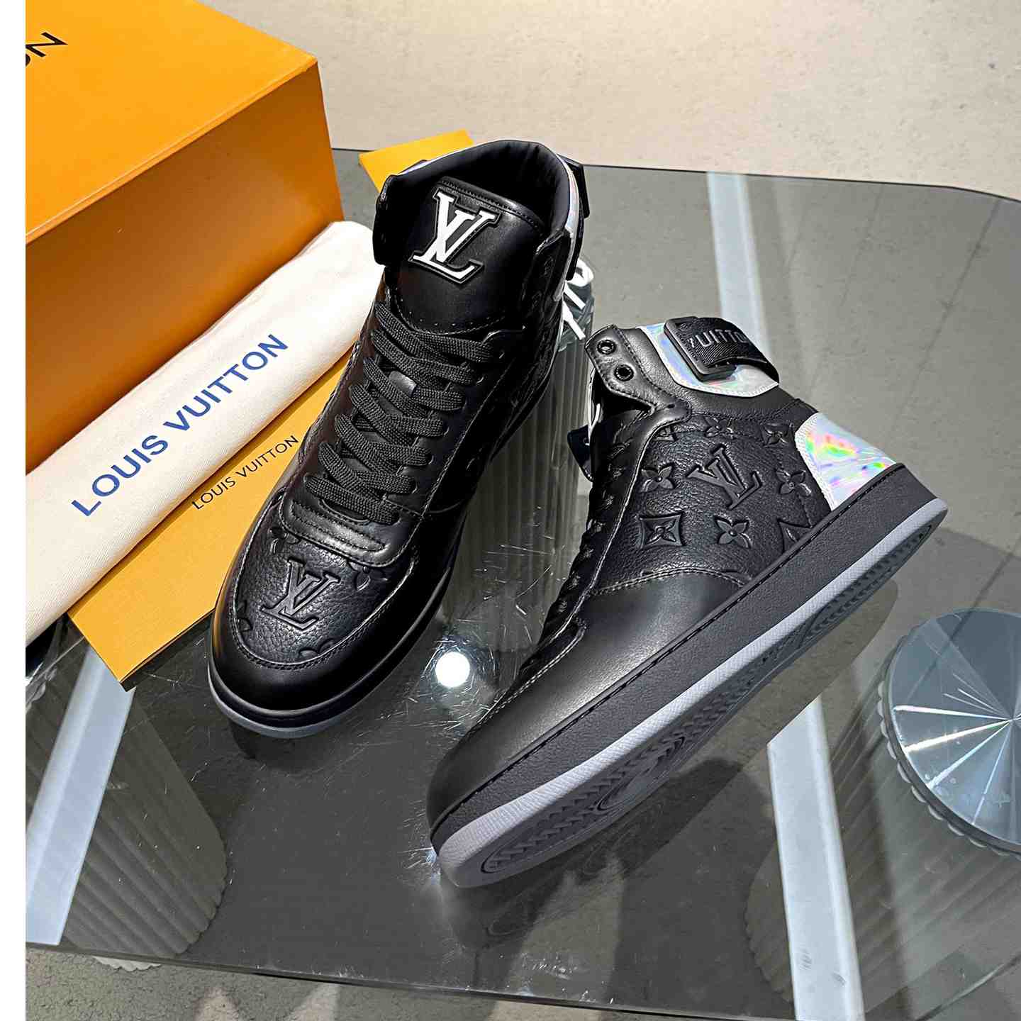 Louis Vuitton Rivoli Sneaker Boot     - PerfectKickZ