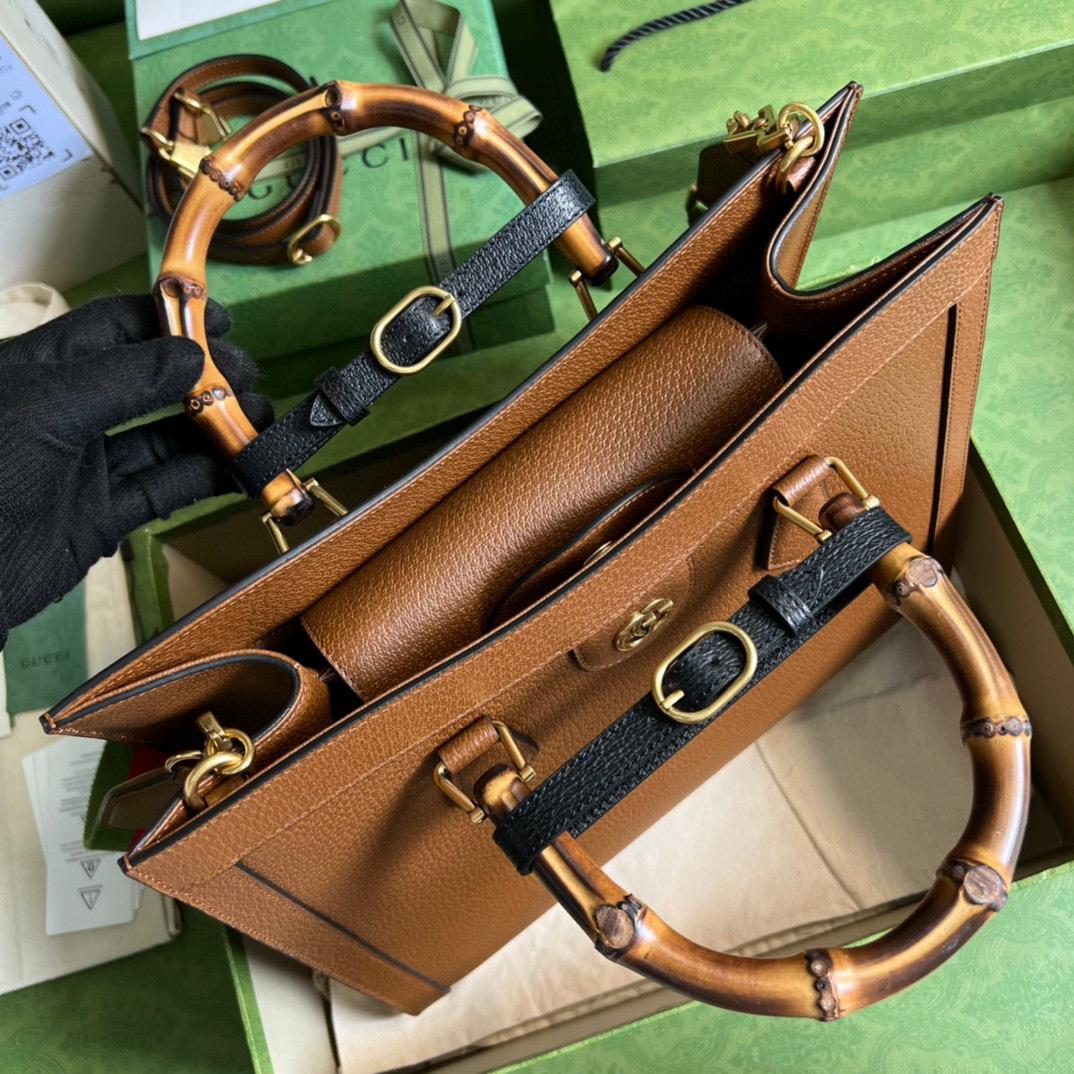 Gucci Diana Large Tote Bag(35-30-14cm) - PerfectKickZ