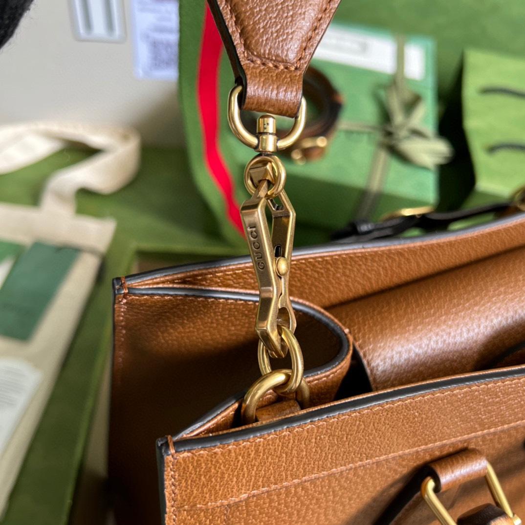 Gucci Diana Large Tote Bag(35-30-14cm) - PerfectKickZ