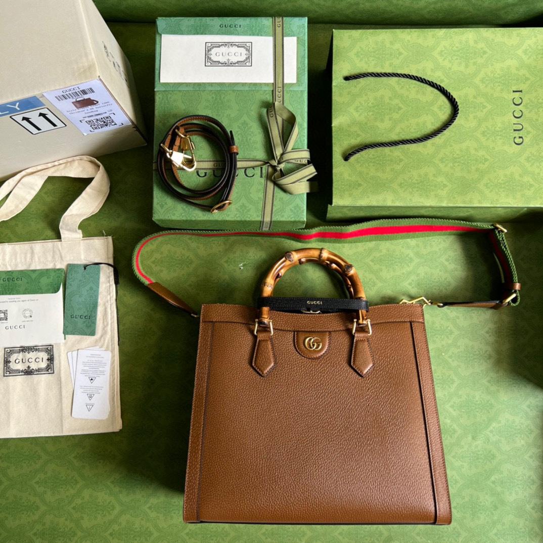 Gucci Diana Large Tote Bag(35-30-14cm) - PerfectKickZ