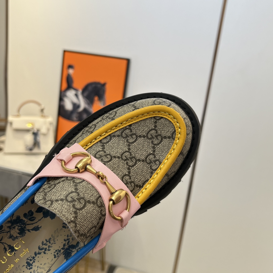 Gucci Women's GG Lug Sole Loafer - PerfectKickZ
