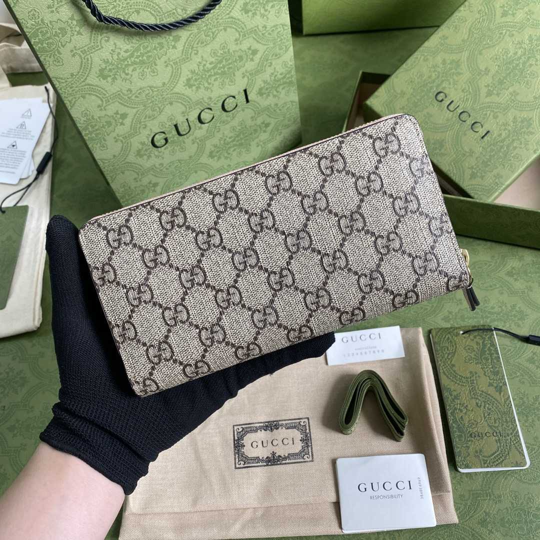 Gucci GG Marmont Zip Around Wallet(19-10-3.5cm)    - PerfectKickZ