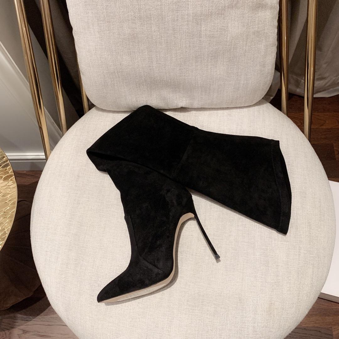 Casadei Blade Black Over-The-Knee Boot - PerfectKickZ