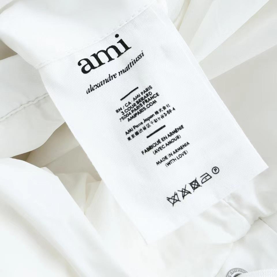 Ami Paris Ami de Coeur-patch padded jacket - PerfectKickZ