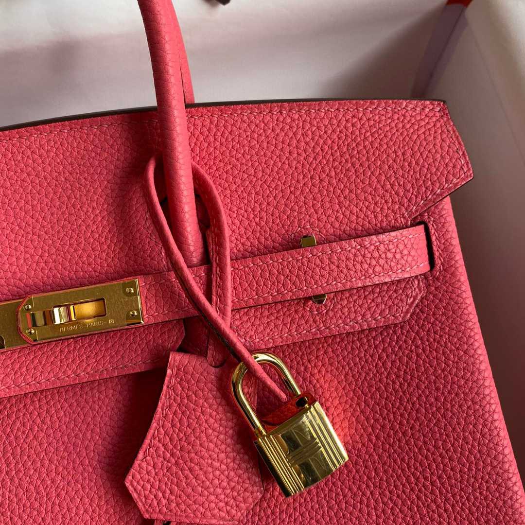Hermes Birkin 30 Fjord Leather Handbag （25-20-13CM） - PerfectKickZ
