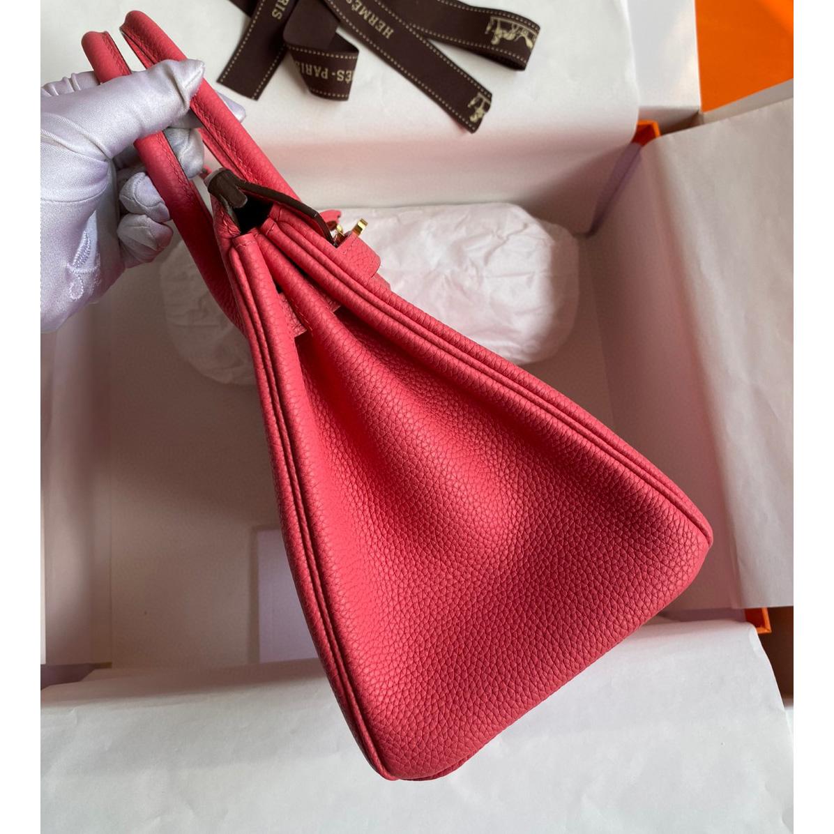 Hermes Birkin 30 Fjord Leather Handbag （25-20-13CM） - PerfectKickZ